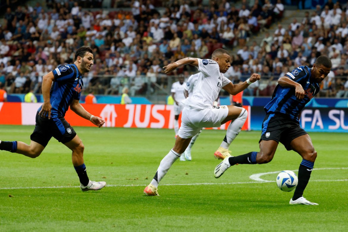 real-madrid-2-0-atalanta:-uefa-super-cup-goes-to-mbappe-after-plucky-dea-performance