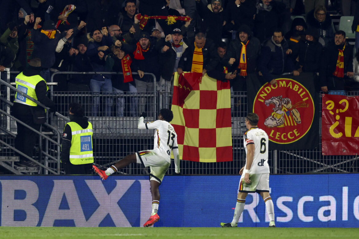 serie-a:-venezia-0-1-lecce-–-dorgu-lifts-lecce-out-of-relegation-zone-–-football-italia