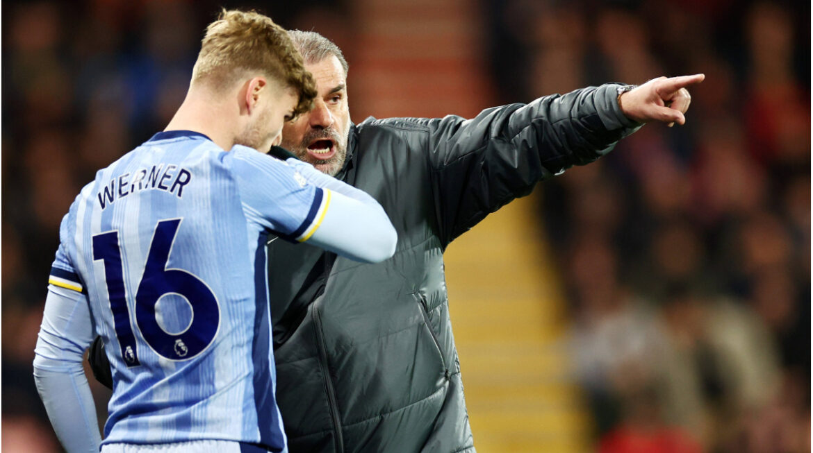 coach-postecoglou-lectures-werner:-“his-performance-was-unacceptable”