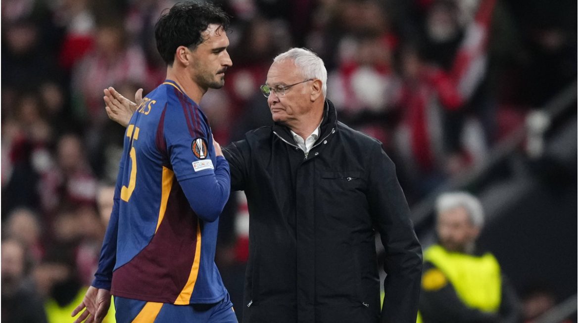 eintracht-meets-tottenham-in-the-quarterfinals-early-red-for-hummels,-roma-aus-initiates