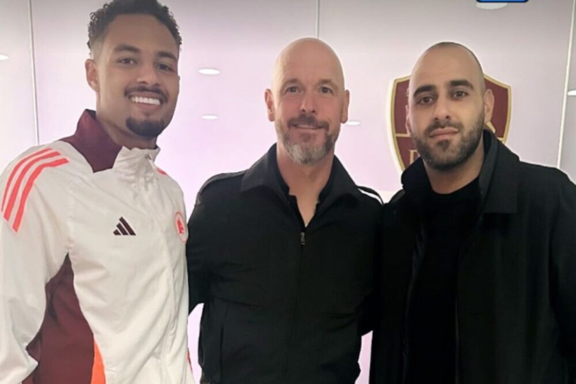 intrigue-as-ten-hag-visits-roma-training-ground-with-agent-and-dines-with-ranieri-after-1-1-draw